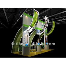Xangai design de cabines de alimentos personalizados com materiais de alumínio portáteis